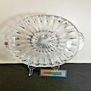 Hofbauer Collection made in W. Germany Echt Bleikristall Platter PRE-OWNED